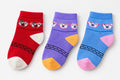 Kids’ Colorful Cartoon Cotton Socks (Pack of 12 )