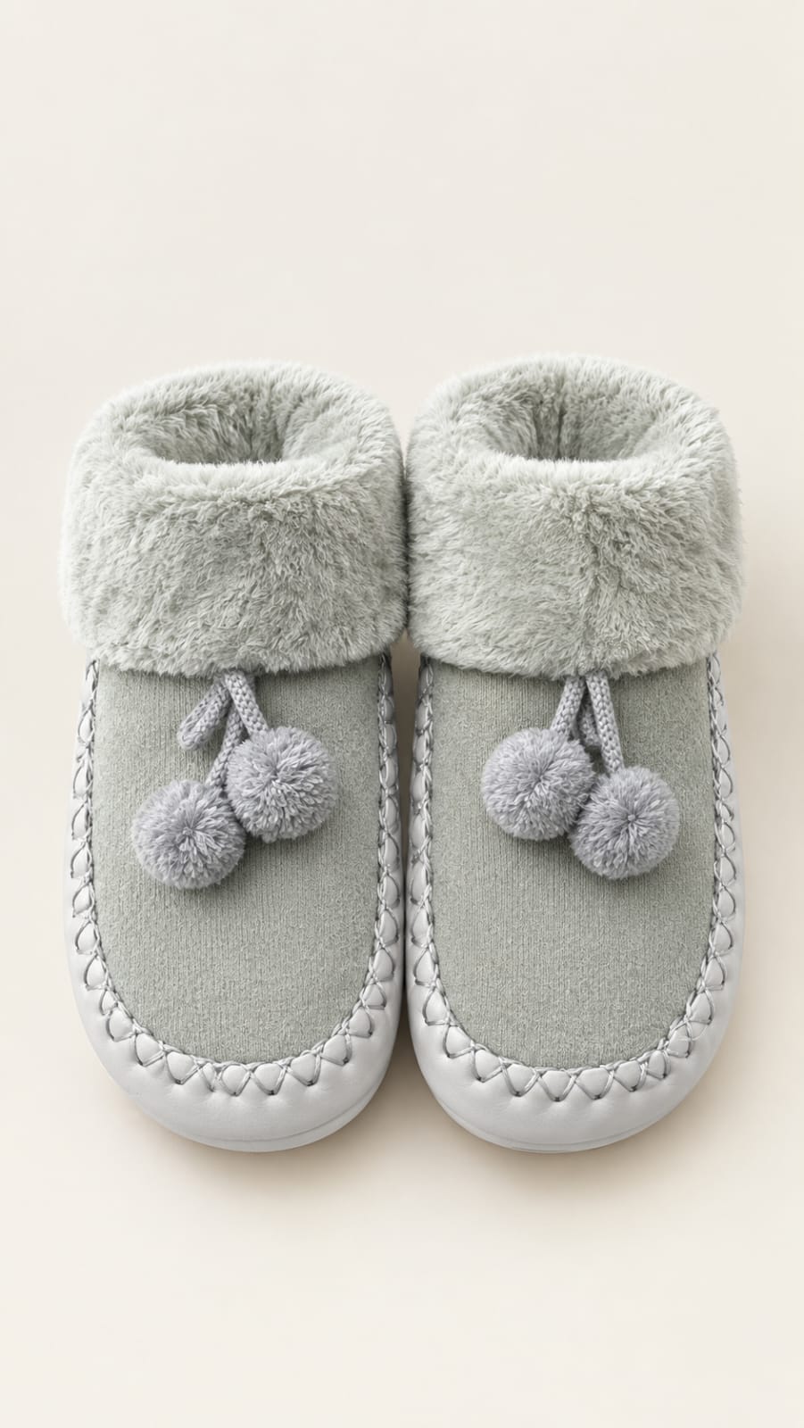 Cozy Fuzzy Baby Booties (Pack of 12)