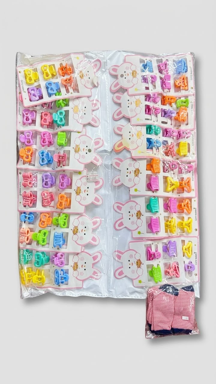 Wholesale Mini Hair Claw Clips (12)