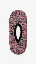 Women’s Pink Printed No-Show Socks (Pack of 12 )