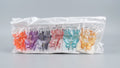 Multi-Color Translucent Butterfly Hair Claw Clip Variety Pack (12)