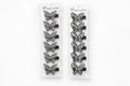 Rhinestone Butterfly Hair Clips (12)