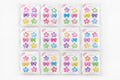 Colorful Star & Bow Hair Clips (12)