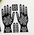 Full Hand Mehndi Stencil