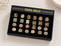 Elegant Fashion Jewelry Ring Set (24-Piece)
