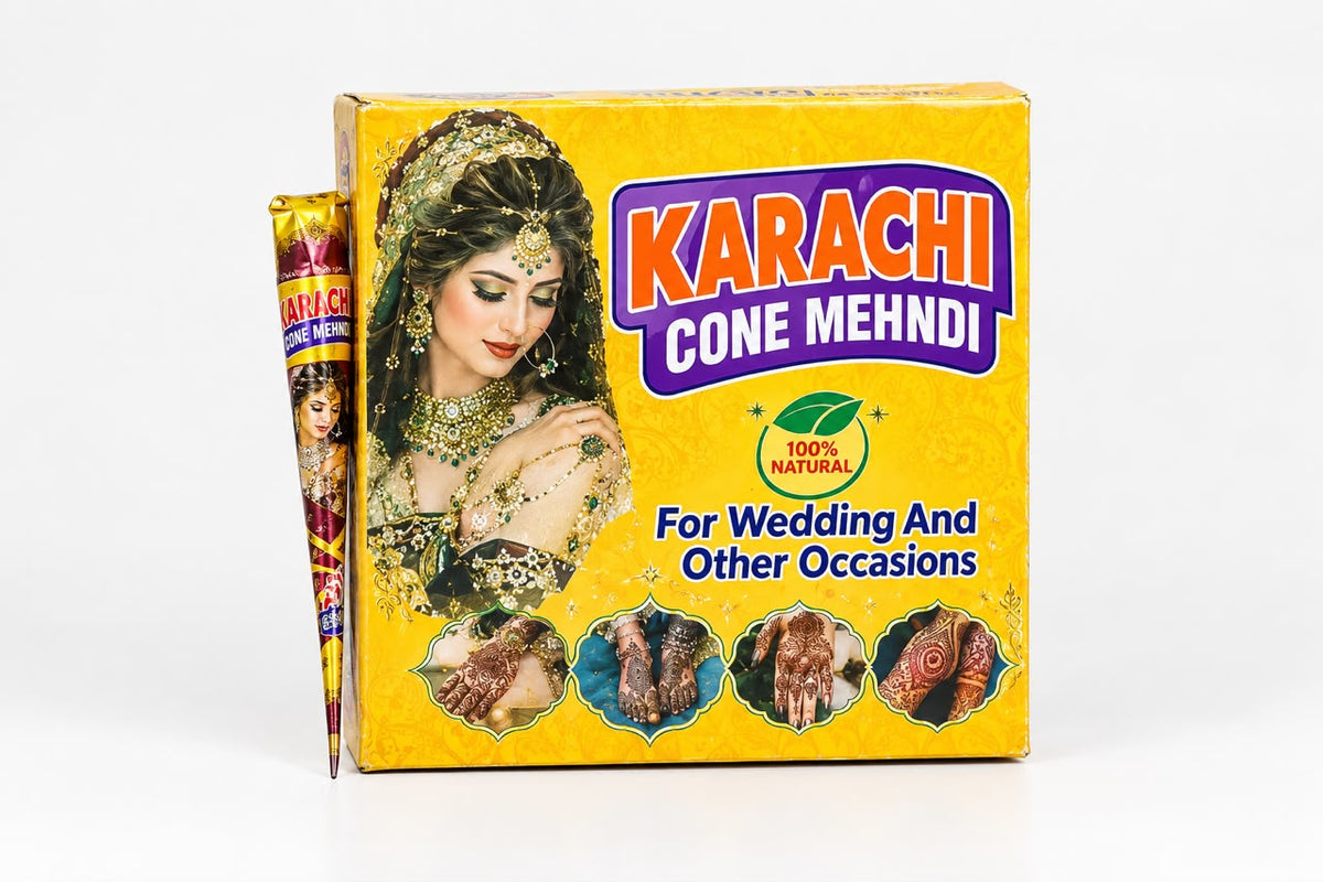 Karachi Cone Mehndi – Bridal Hina Gift Pack