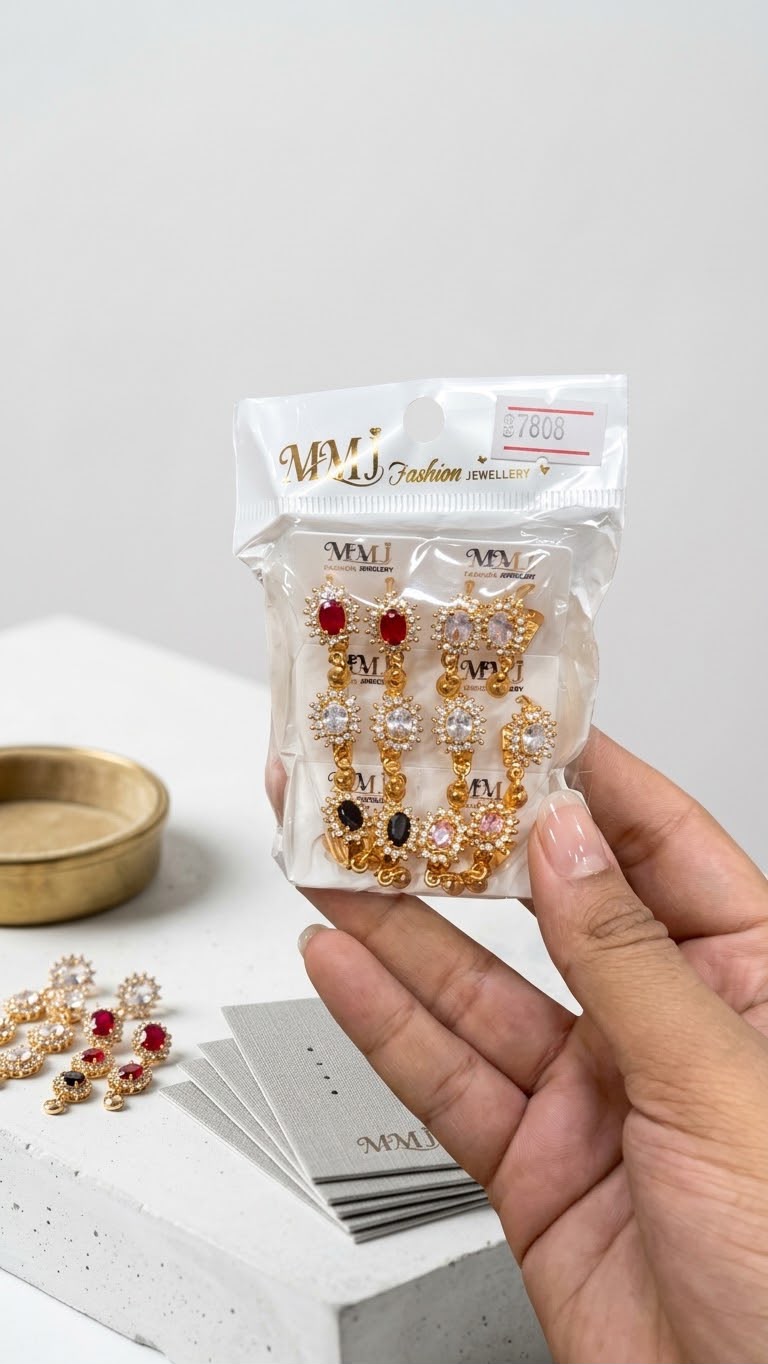 Elegant Gold-Tone Fashion Jewelry Set