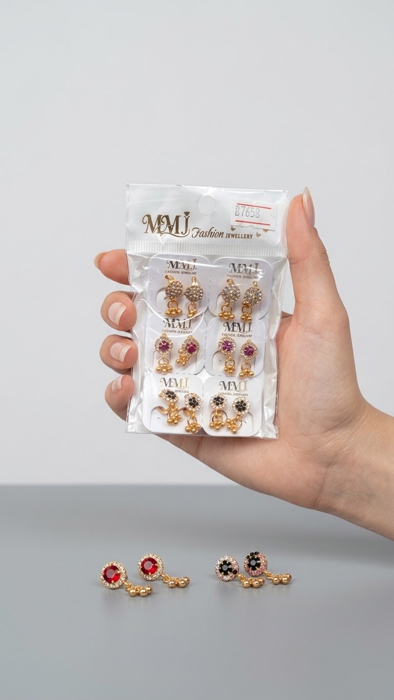 Elegant Gold-Tone Fashion Jewelry Set