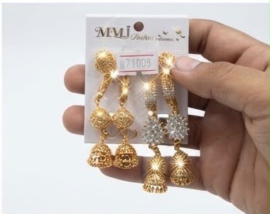 Elegant Gold-Tone Fashion Jewelry Set