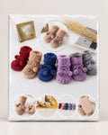 Cozy Plush Baby Booties (Pack of 12)