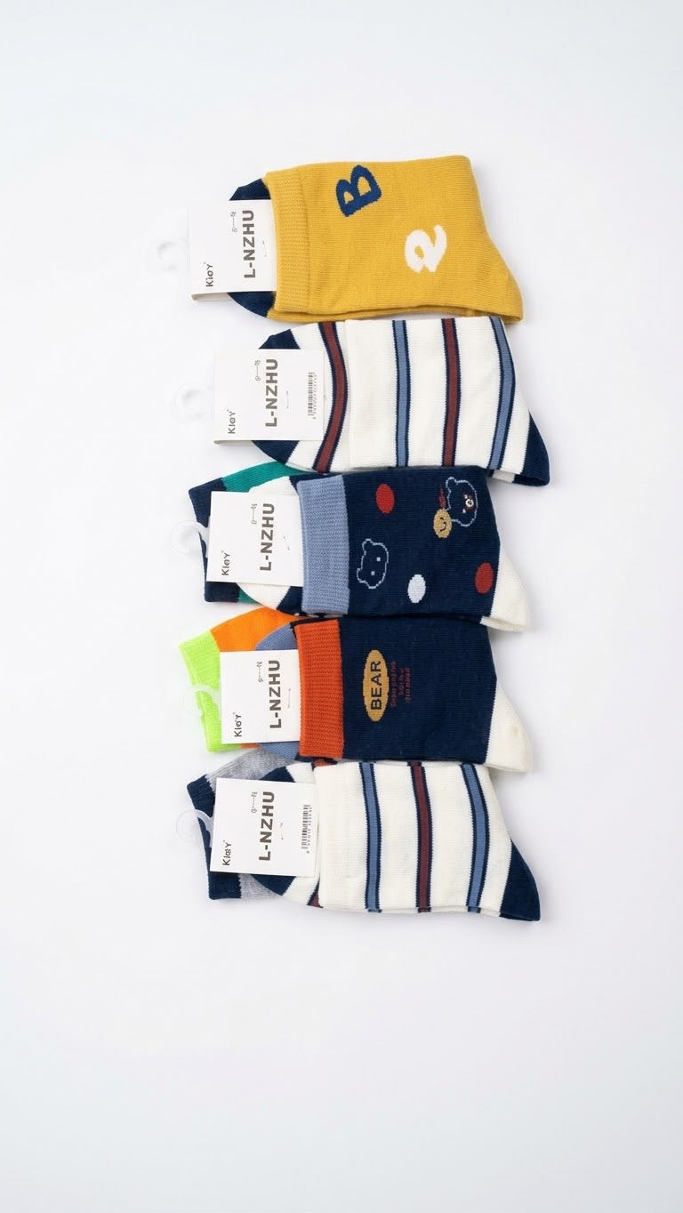 Soft Cotton Athletic Socks (Pack of 10)