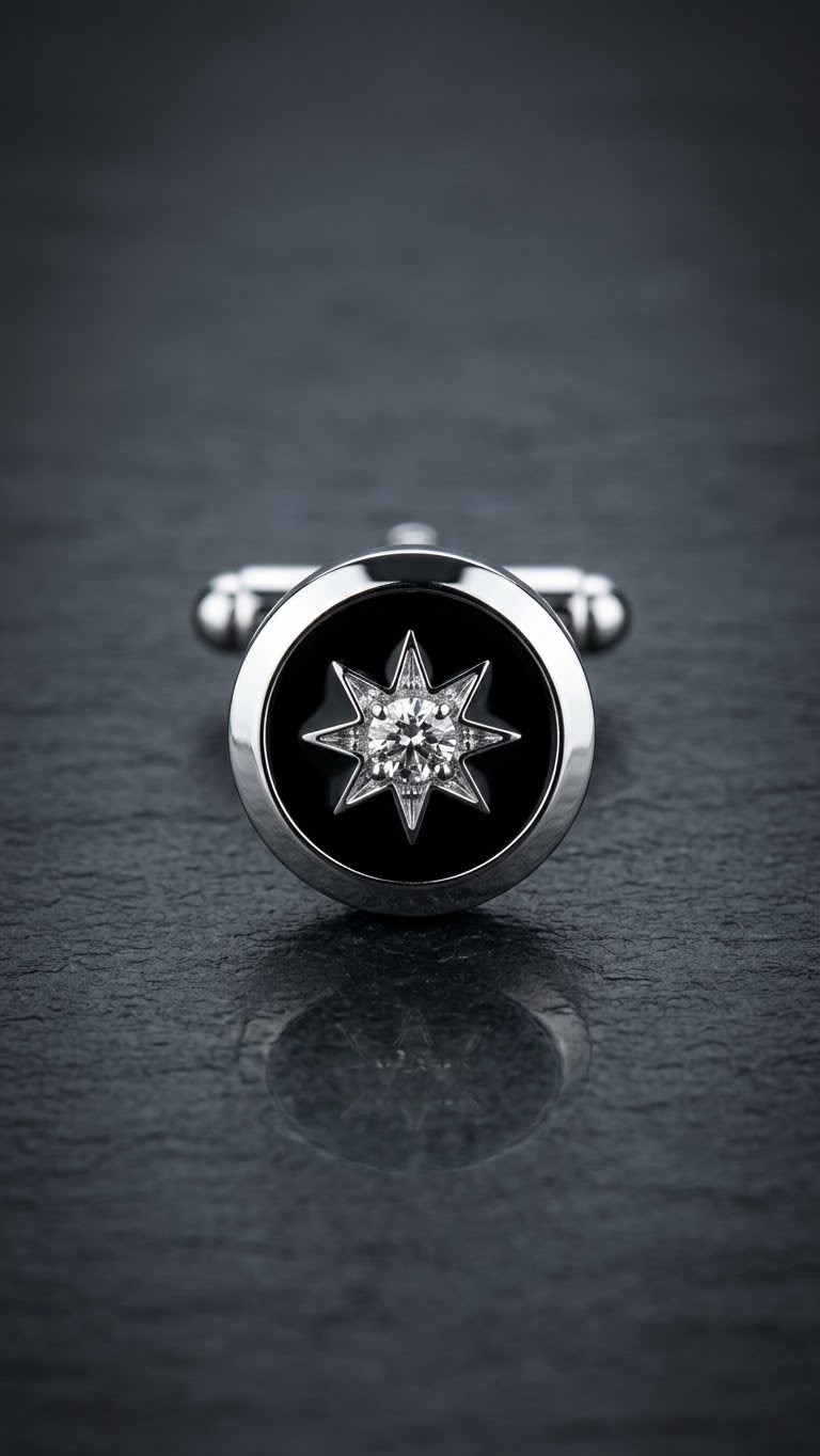 Octagonal Crystal Stud Earrings (12)