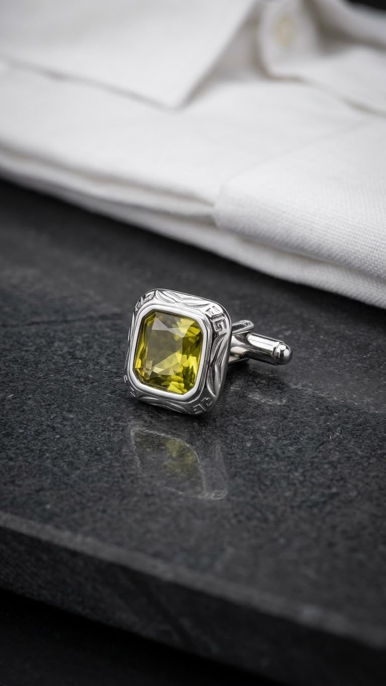 Octagonal Crystal Stud Earrings(12)