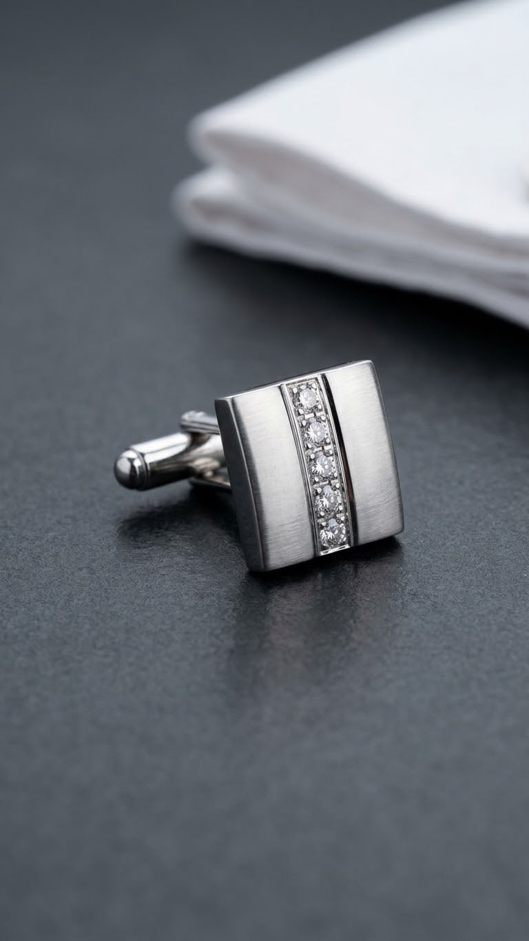 Octagonal Crystal Stud Earrings (12)