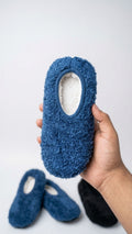 Premium Cozy Fleece-Lined House Slippers (Pack of 12)