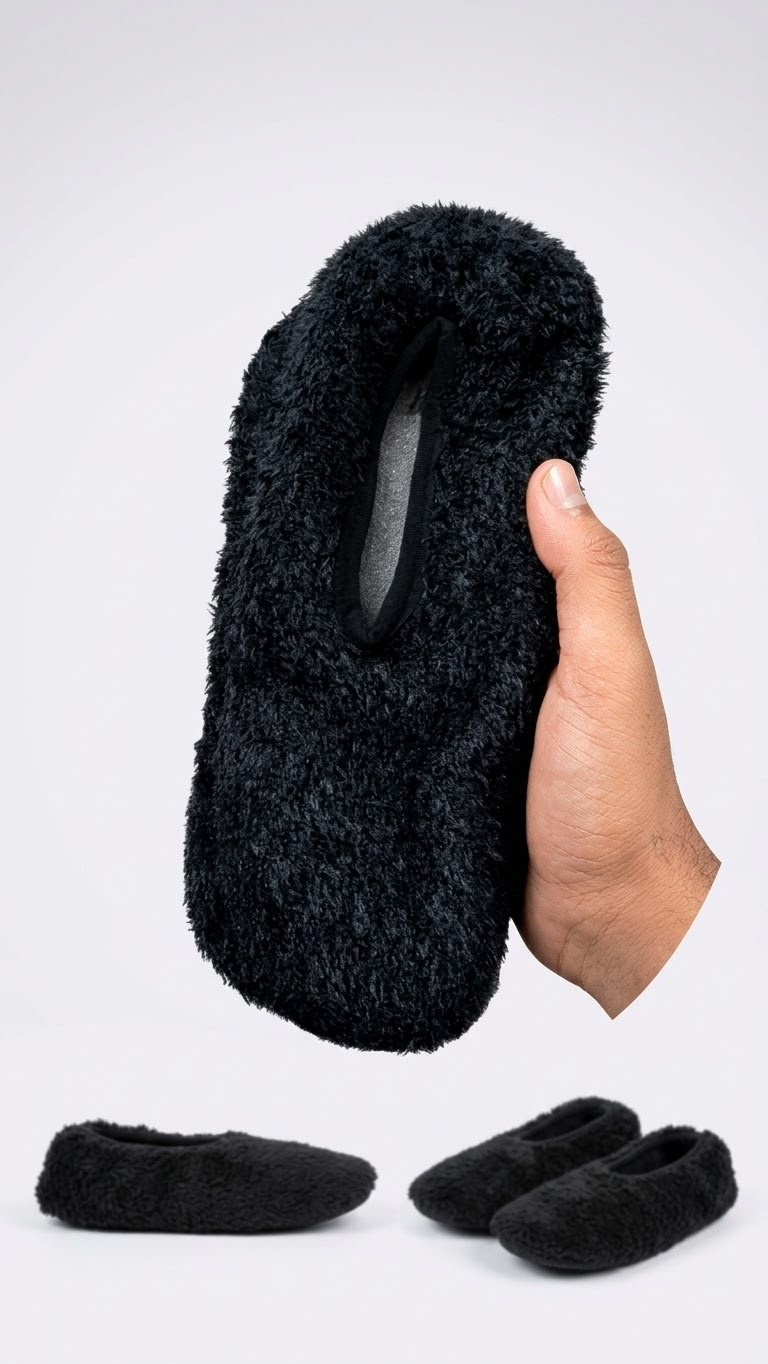 Premium Cozy Shaggy Fleece-Lined House Slippers (12)