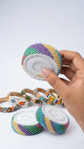 Rainbow Pearl Beaded Pins