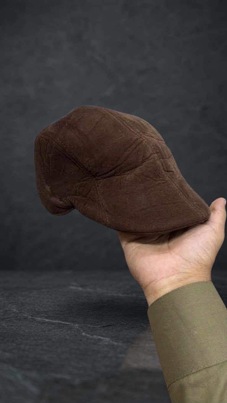 Classic Men’s Suede Ivy Cap