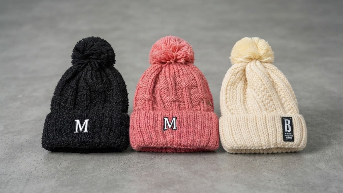 Premium Cable-Knit Beanie (Pack of 12)
