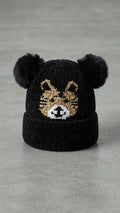 Adorable Kids' Chenille Knit Beanie