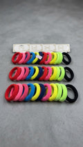 MMJ Premium Multi-Color Elastic Hair Ties Pack of 72