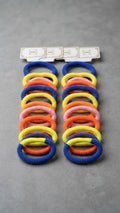 MMJ Premium Multi-Color Elastic Hair Ties Pack of 30