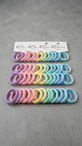 MMJ Premium Multi-Color Elastic Hair Ties Pack of 72