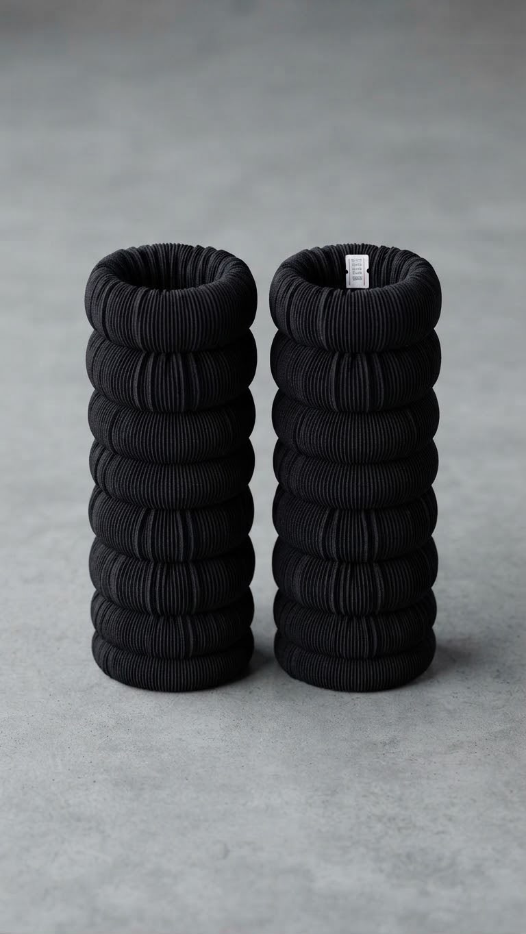 MMJ Premium Multi-Color Elastic Hair Ties Pack of 30