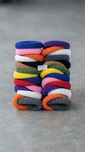MMJ Premium Multi-Color Elastic Hair Ties Pack of 30