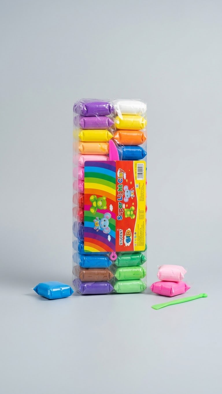 Super Light Air-Dry Clay Set