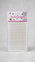 Classic White Pearl Body & Nail Art Stickers