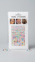 Multicolor Crystal Rhinestone Gem Stickers (Pack of 12)