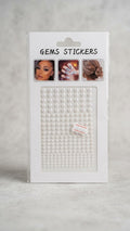 Gems Stickers for Makeup, Nails, and Hair (Pack of 12)
