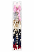 Elegant Pearl Embellished Bow Hair Clips (Pack of 10)