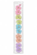 Multicolor Floral Hair Clips for Girls – (Pack of 10)