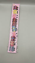 Cute Plaid Character Bow Hair Clips Set of 10