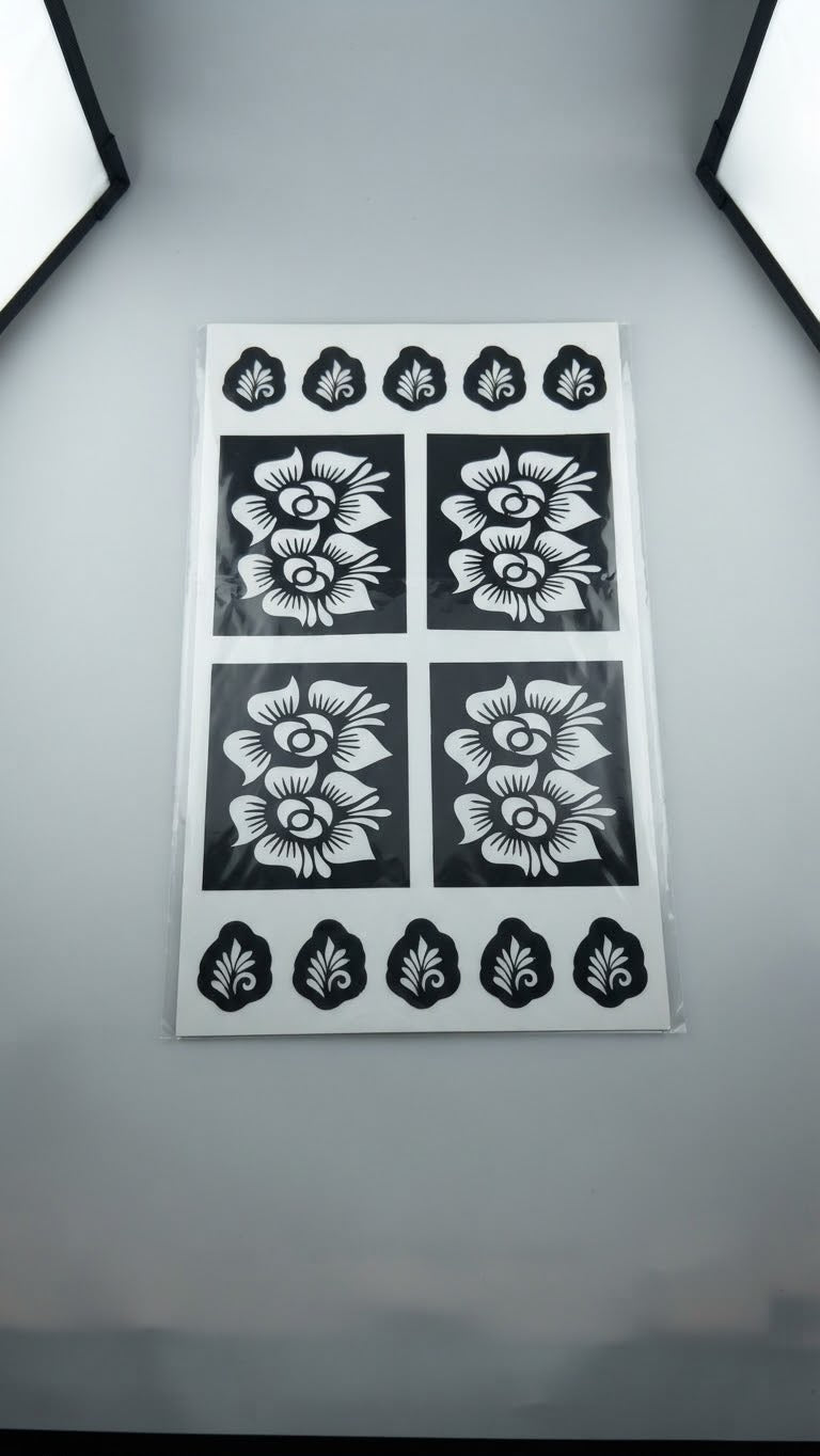 Mehendi Stickers (Set of 12)