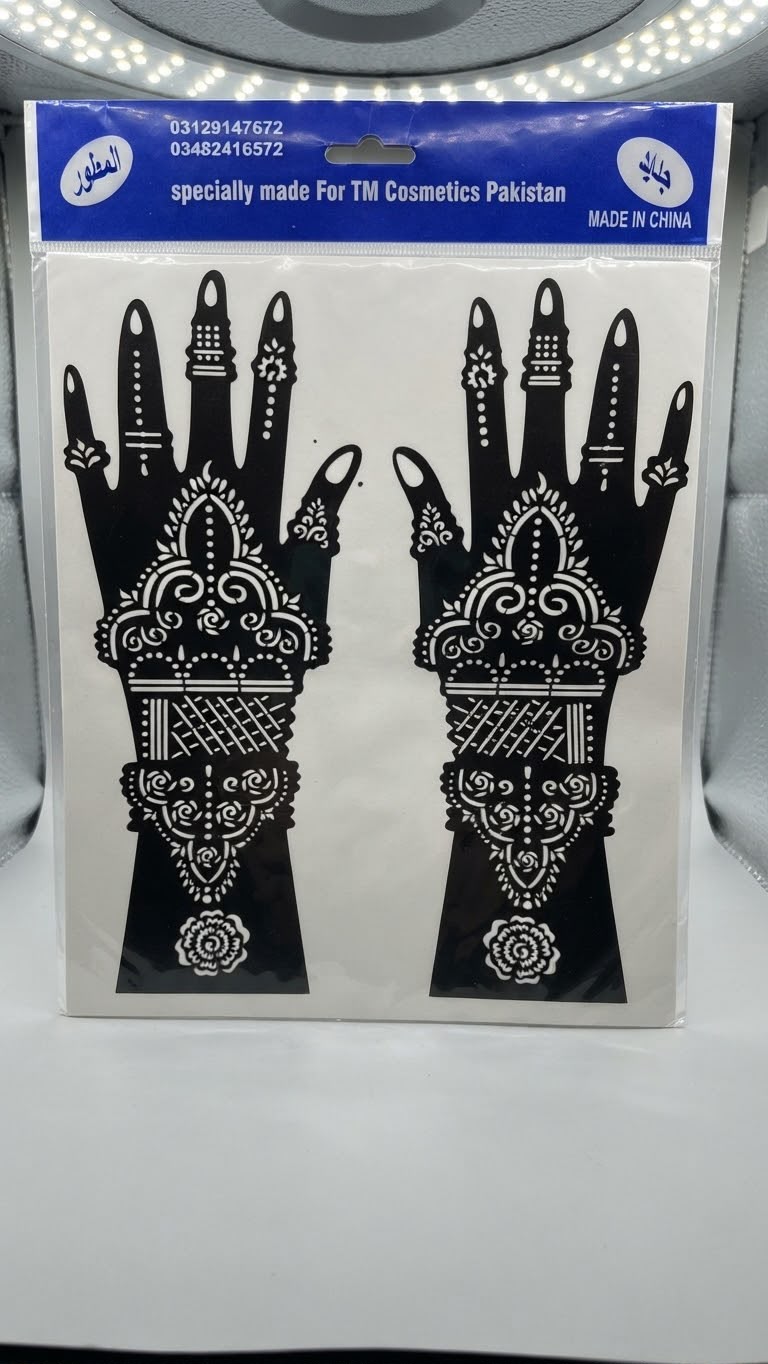 Mehendi Stickers (Set of 12)